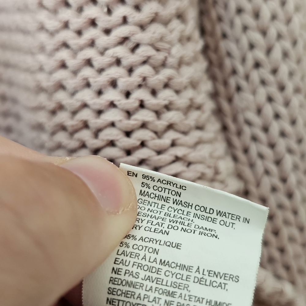 Evereve Ava Classic Knit Pullover Sweater Mauve Mushroom - Picture 11 of 12